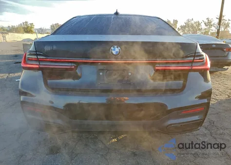 2022 BMW 740 I из США, поврежденный, VIN WBA7T2C00NCJ63828